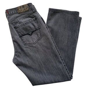 MENS GUESS STRAIGHT LEG JEANS 33X32.